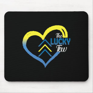Down Syndrome Awareness Day 3 Pfeile Glück wenigen Mousepad