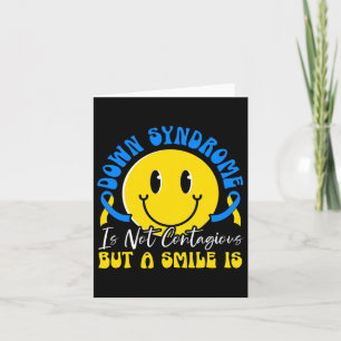 Down Syndrome Awareness Extra Chromosom Trisonomie Karte