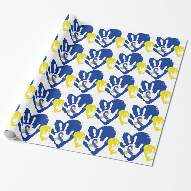 Down Syndrome Awareness Geschenkpapier (Ungerollt)
