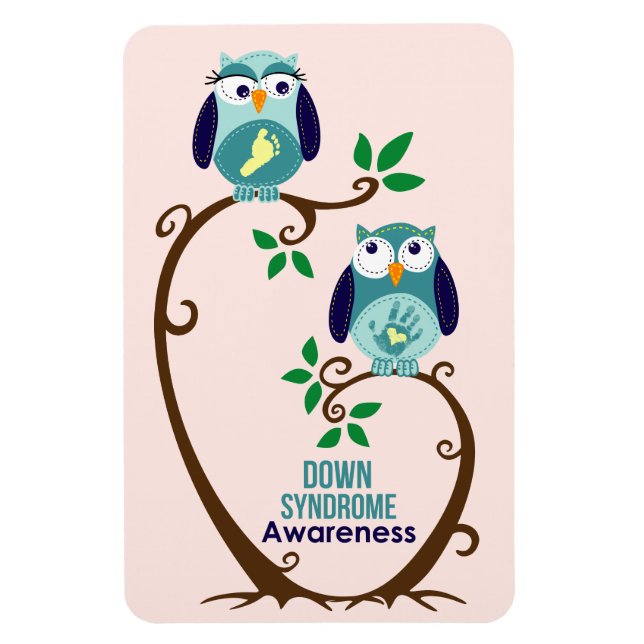 Down Syndrome Awareness Magnet (Vertikal)