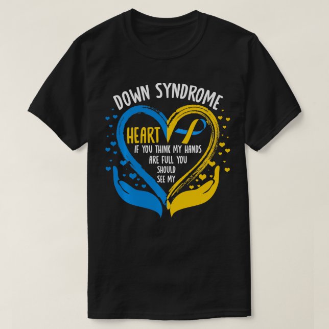 Down Syndrome Awareness Mama Family Women Geschenk T-Shirt (Design vorne)