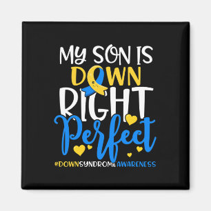 Down Syndrome Awareness Mein Sohn ist unten Perfe Magnet