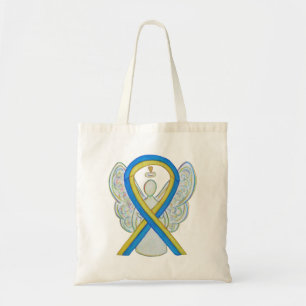 Down Syndrome Awareness Ribbon Art Tote Bag Tragetasche