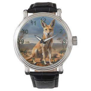 **"Down Under Deluxe: The Kangaringo Design"** Armbanduhr