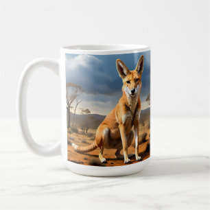 **"Down Under Deluxe: The Kangaringo Design"** Kaffeetasse