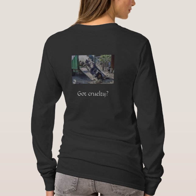 DownedDairyCow500x334.stretched, DownedDairyCow… T-Shirt (Rückseite)