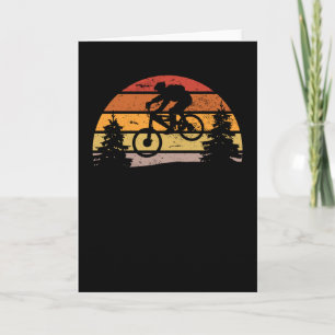 Downhill Mountain Biker ET MTB Funny Gift Karte
