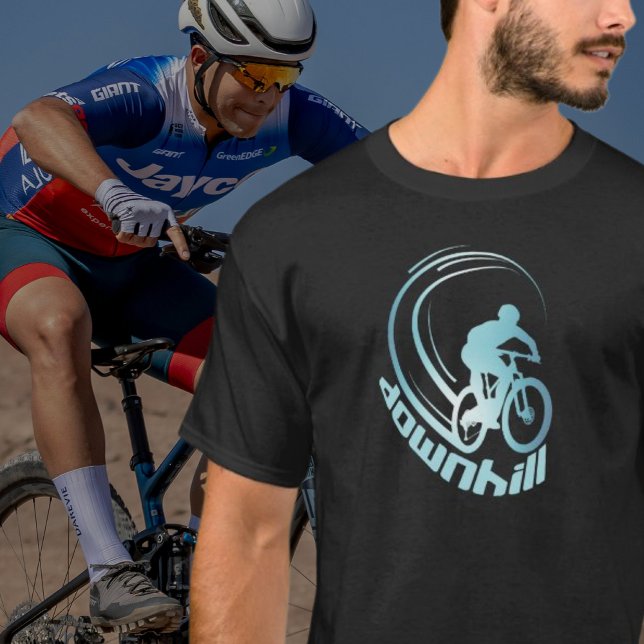 Downhill Mountainbike-MTB-Kleidung T-Shirt (Von Creator hochgeladen)