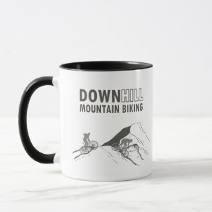 Downhill-Mountainbike Tasse