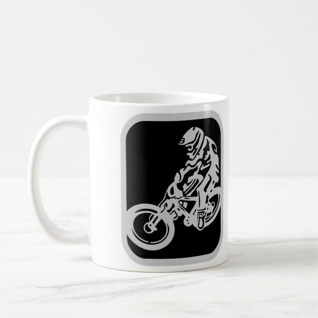 Downhill MTB Kaffeetasse (Links)