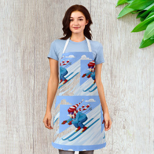 Downhill Skier Schürze