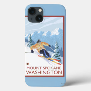 Downhill Snow Skier - Berg Spokane, title_seo2