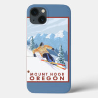 Downhill Snow Skier - Berghof, Oregon