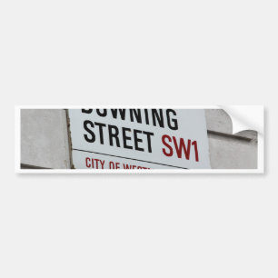 Downing Street Sign Autoaufkleber