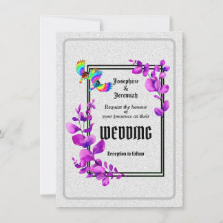 Download der Humming-Bird-Einladungskarte Einladung