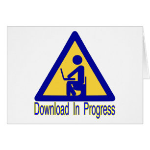 Download-laufender Toiletten-Spaß