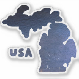 Downriver Michigan Aufkleber