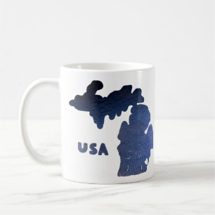 Downriver Michigan Kaffeetasse