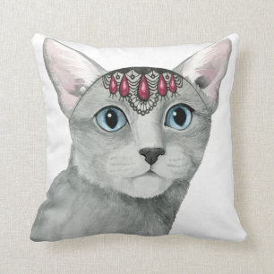 Downton Cat   Bejewelen Kissen