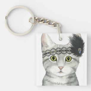 Downton Cat   Bejewted With Lace