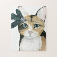 Downton Cat | Mit Federn bekleidet.