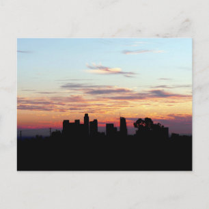 Downton Los Angeles DTLA - anpassbar Postkarte