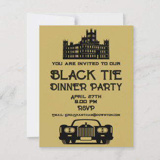 Downton Themed Dinner Party