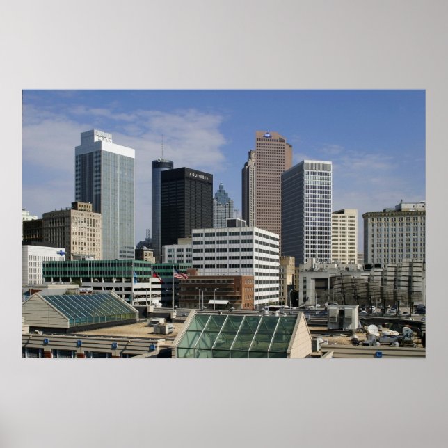 Downtown Atlanta Poster (Vorne)