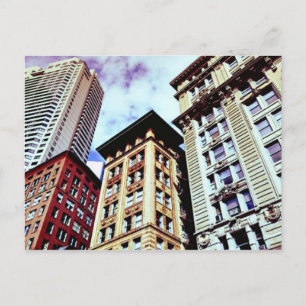 Downtown Boston Postkarte