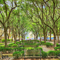 Downtown Charleston, SC Gebäude Poster