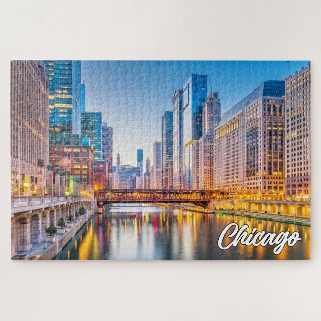 Downtown Chicago, Illinois, Vereinigte Staaten (Horizontal)