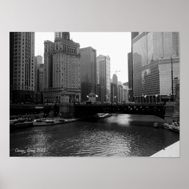 Downtown Chicago Poster (Vorne)