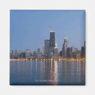 Downtown Chicago Skyline Magnet