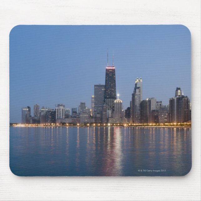 Downtown Chicago Skyline Mousepad (Vorne)