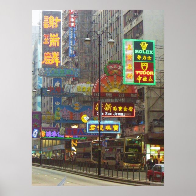 Downtown China Poster (Vorne)