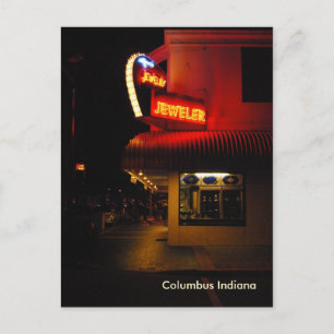 Downtown Columbus Postkarte