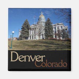 Downtown Denver, Colorado Hauptstadt Gebäude Magnet