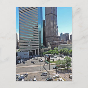 Downtown Denver Colorado Wolkenkratzer Postkarte
