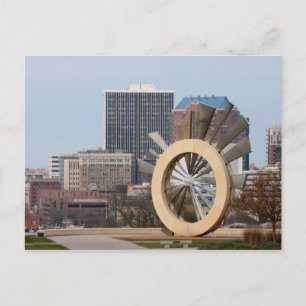 Downtown Des Moines, Iowa Postkarte