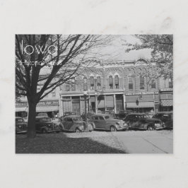 Downtown Grundy Centre, Iowa Postcard Postkarte