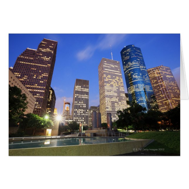 Downtown Houston, Texas (Vorderseite (Horizontal))