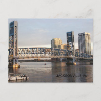 Downtown Jacksonville, Florida Postkarte