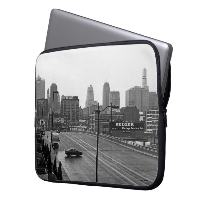 Downtown Kansas City Laptopschutzhülle (Vorderseite Links)