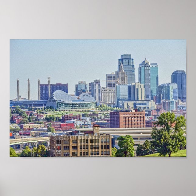 Downtown Kansas City, Missouri, Skyline Poster (Vorne)