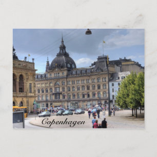 Downtown Kopenhagen Postkarte