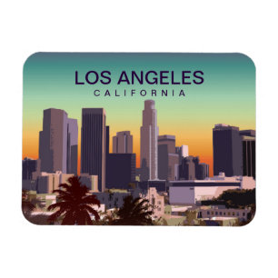 Downtown L.A. Kalifornien Magnet