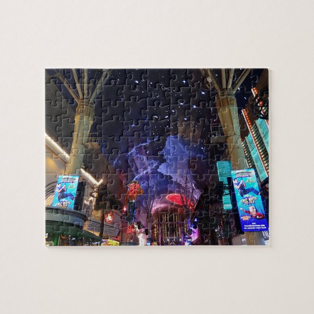 Downtown Las Vegas #6 Jigsaw Puzzle (Horizontal)