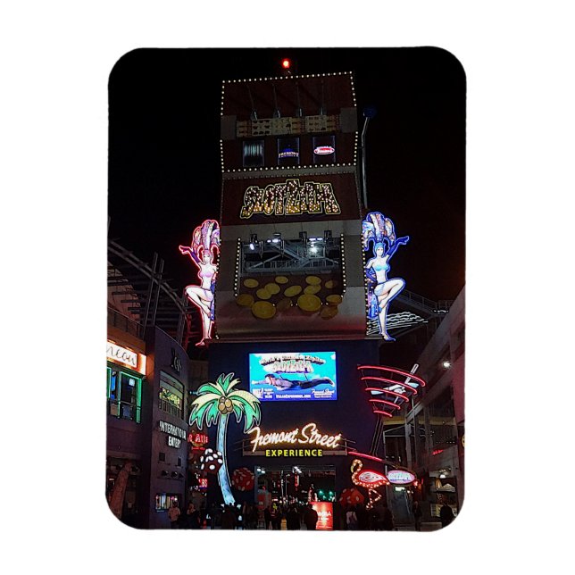 Downtown Las Vegas #7 Magnet (Vertikal)