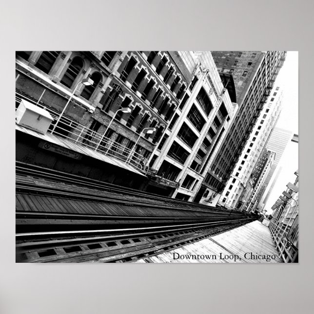 Downtown Loop, Chicago Poster (Vorne)
