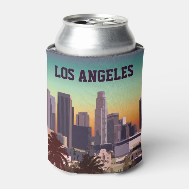 Downtown Los Angeles - Individuelles Bild Dosenkühler (Kanne Vorderseite)